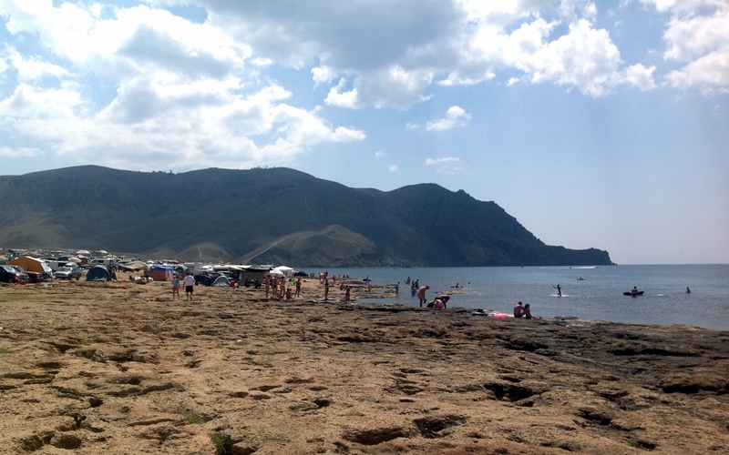 бухта каспель в крыму