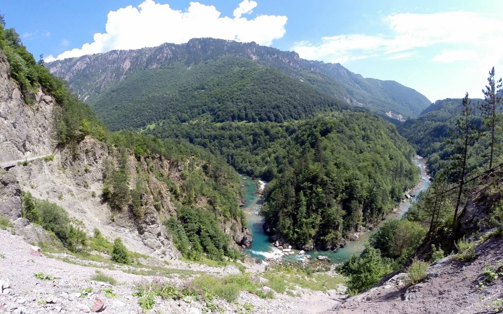 каньон реки тара
