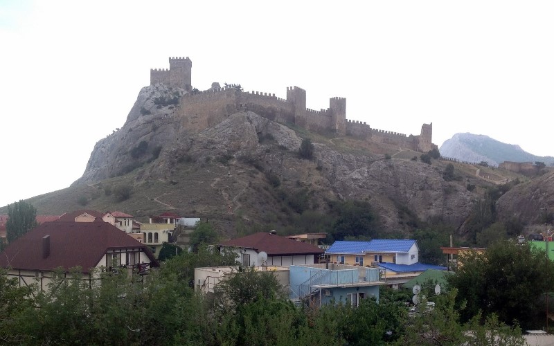 генуэзская крепость в судаке