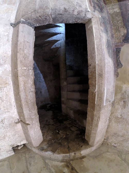 лестница в замке колосси