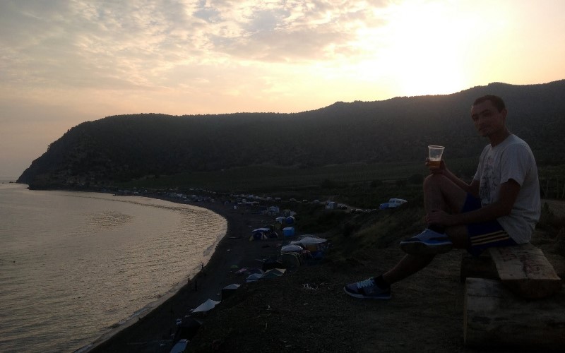 пейзаж на море